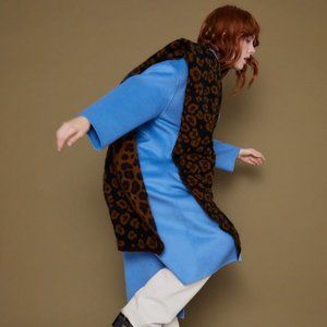 ZARA Animal Print Scarves:Leopard, Size:M